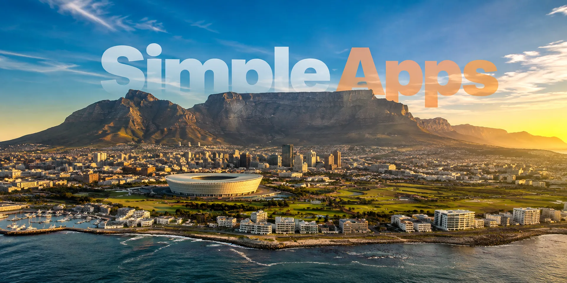 Cape Town skyline and Table Mountain